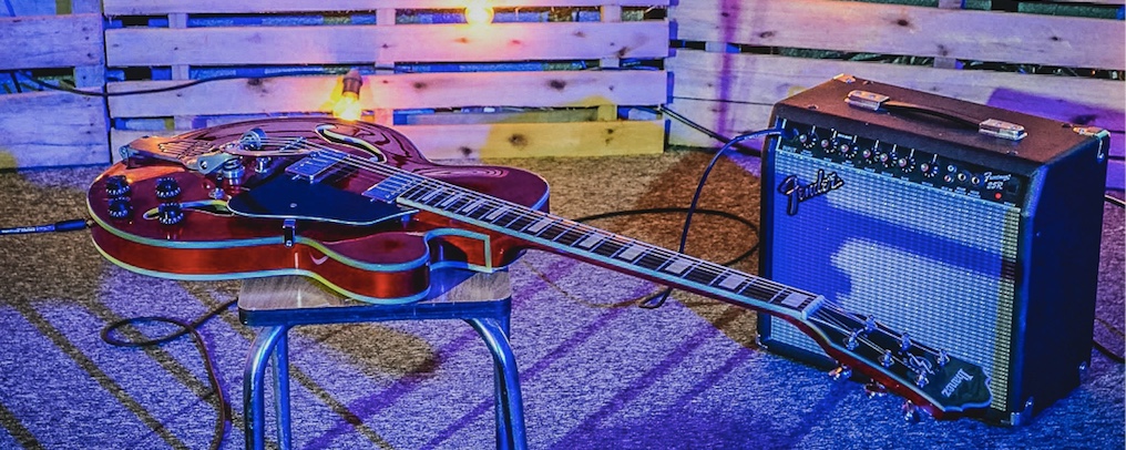 guitar and amp