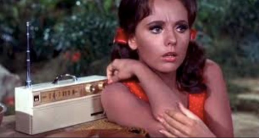 mary anne with radio